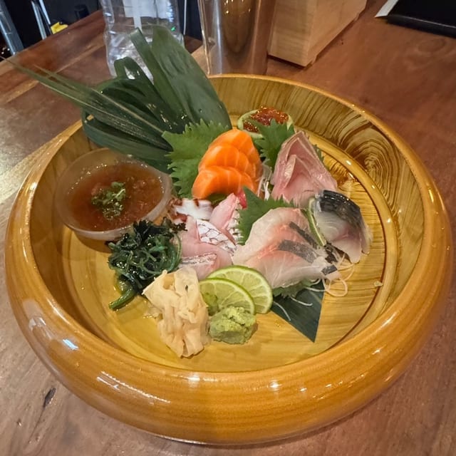 Sashimi Set.